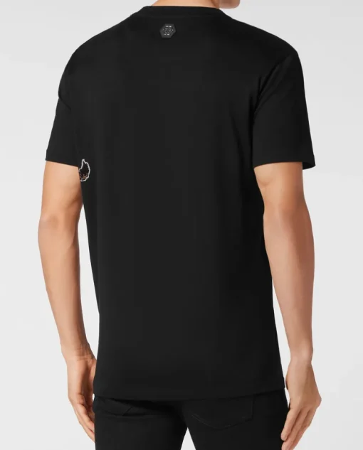 T-shirt z aplikacją