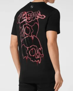 T-shirt z aplikacją