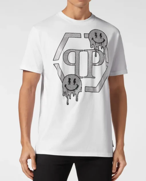 T-shirt z aplikacją