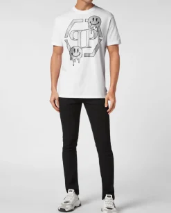 T-shirt z aplikacją
