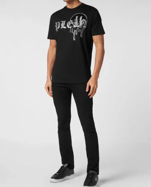T-shirt z aplikacją