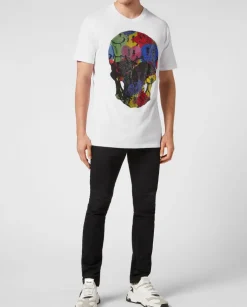T-shirt z aplikacją