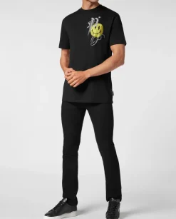 T-shirt z aplikacją