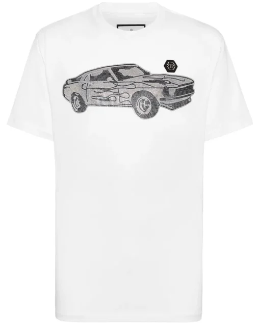 T-shirt z aplikacją Cars Racing