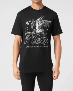 T-shirt z efektownym zdobieniem