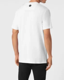 T-shirt z kolorowym motywem czaszki
