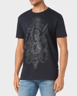T-shirt z nadrukiem i logo