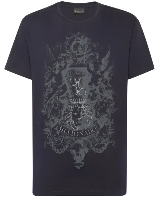 T-shirt z nadrukiem i logo