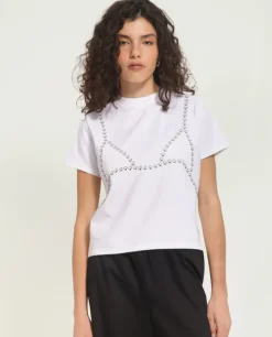 T-shirt z nadrukiem Mini Pearl Naked
