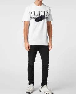 T-shirt z nadrukiem samochodu