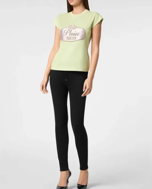 T-shirt z nadrukiem z logo
