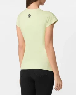 T-shirt z nadrukiem z logo