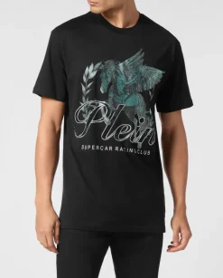 T-shirt z turkusowym jednorożcem