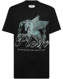 T-shirt z turkusowym jednorożcem