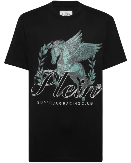 T-shirt z turkusowym jednorożcem