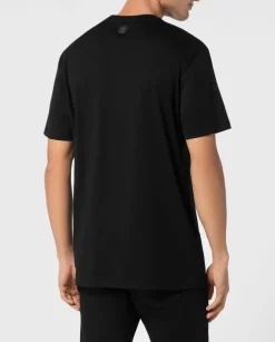 T-shirt ze zdobionym logo