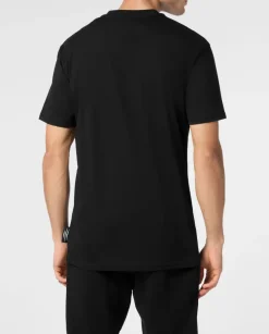 T-shirt ze złotym nadrukiem Tiger