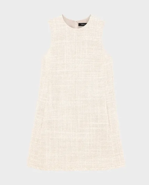 Tweedowa sukienka mini