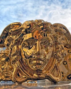 Wazon duży Medusa Grande Gold