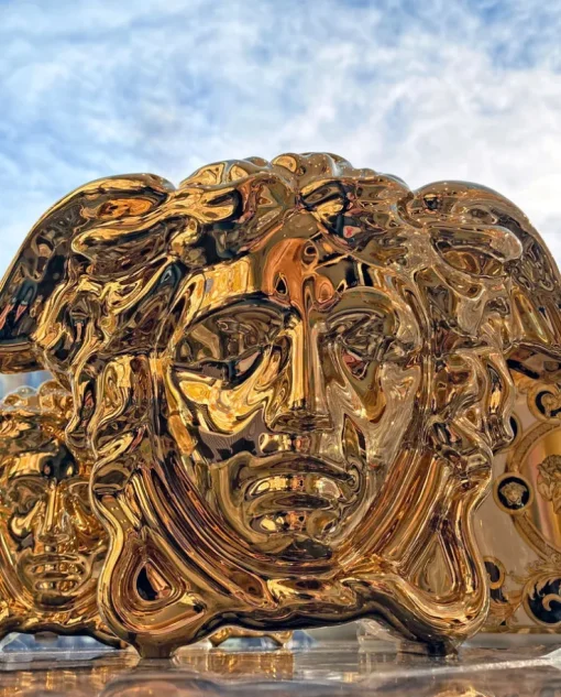 Wazon duży Medusa Grande Gold