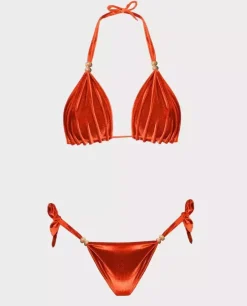 Welurowe bikini Cinnamon Girl