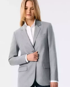 Wełniana marynarka oversize