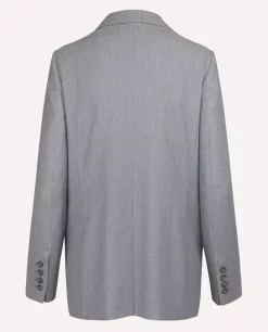 Wełniana marynarka oversize