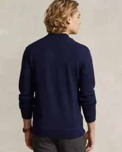 Wełniany kardigan Regular Fit