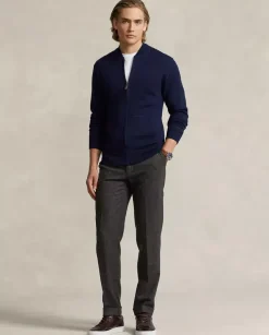 Wełniany kardigan Regular Fit