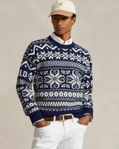 Wełniany sweter Regular Fit