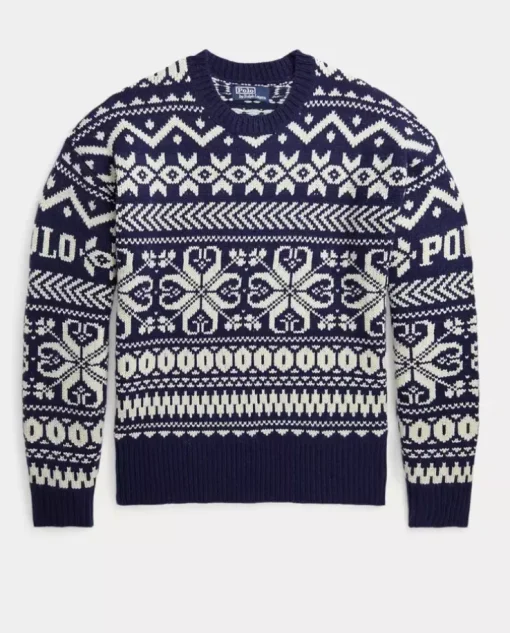 Wełniany sweter Regular Fit
