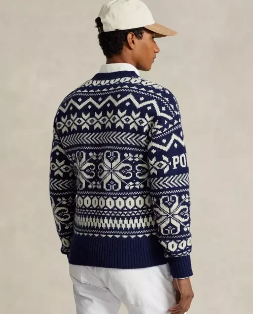 Wełniany sweter Regular Fit