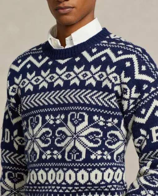 Wełniany sweter Regular Fit