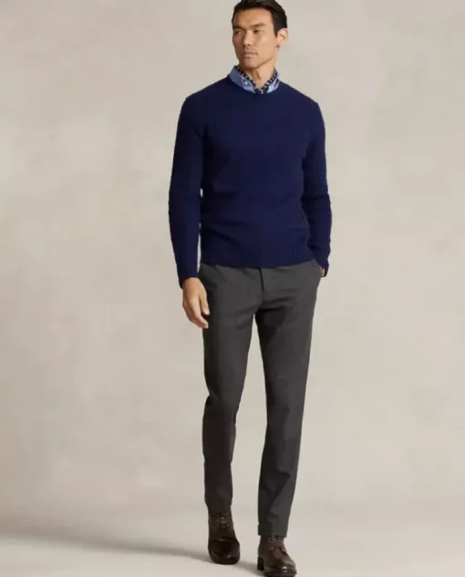 Wełniany sweter Regular Fit