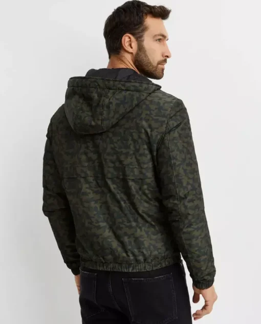 Wiatrówka we wzór moro Camouflage