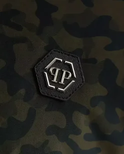 Wiatrówka we wzór moro Camouflage