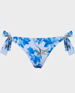 Wiązany dół od bikini z kwiatowym printem