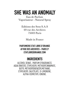 Woda perfumowana She Was An Anomaly 50 ml