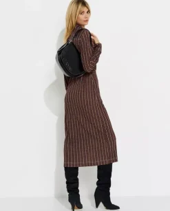 Wzorzysta sukienka maxi