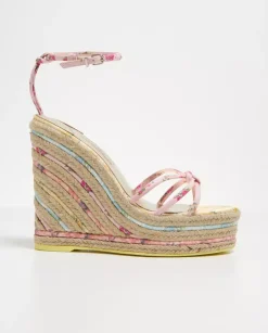 Wzorzyste espadryle Alina SOPHIA WEBSTER X LOVE SHACK FANCY