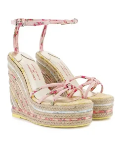 Wzorzyste espadryle Alina SOPHIA WEBSTER X LOVE SHACK FANCY