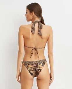 Wzorzysty top od bikini