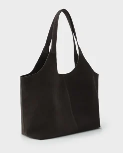 Zamszowa torba Cabas Supple XL
