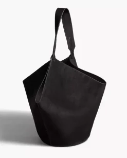 Zamszowa torebka Lotus Medium