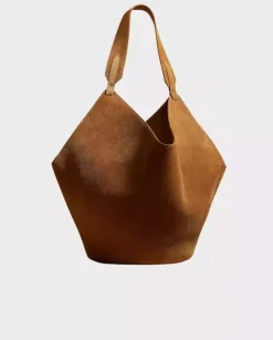 Zamszowa torebka Lotus Medium