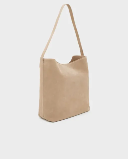 Zamszowa torebka na ramię SAC