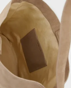 Zamszowa torebka na ramię SAC