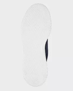 Zamszowe granatowe sneakersy Runner