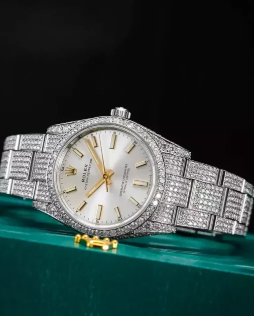 Zegarek Rolex Oyster Perpetual 34 ICED