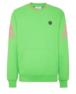 Zielona bluza z printem